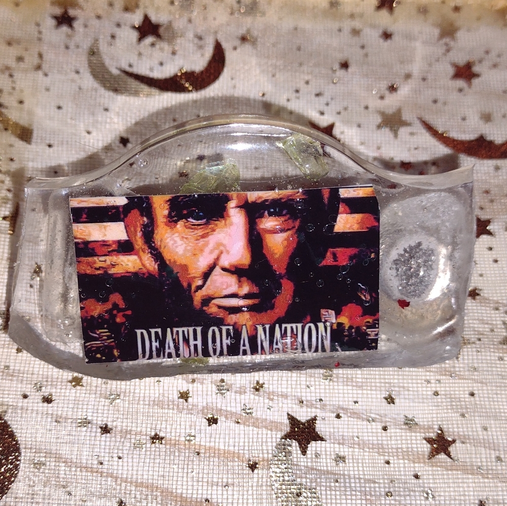 DEATH OF A NATION DESIGNER PIN